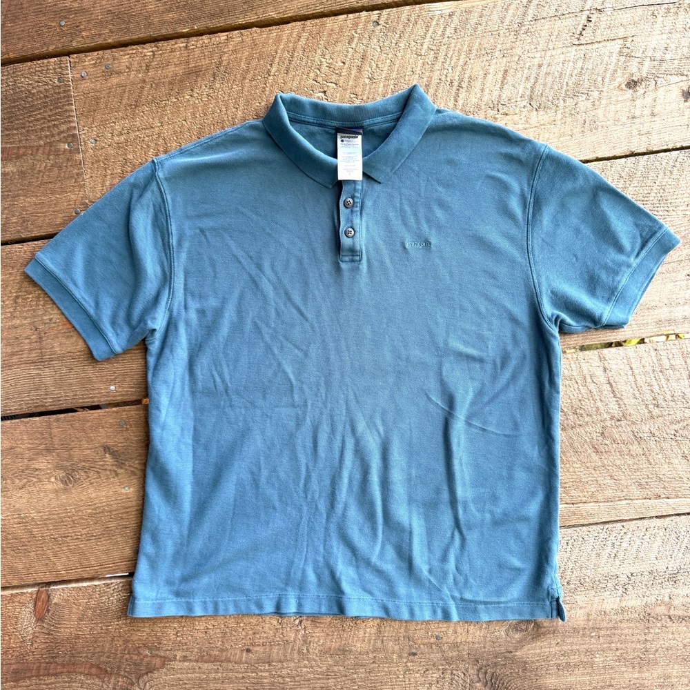 Patagonia polo shirt short sleeve men’s‎ L